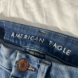 Curvy hi-rise jegging American Eagle skinny jeans .